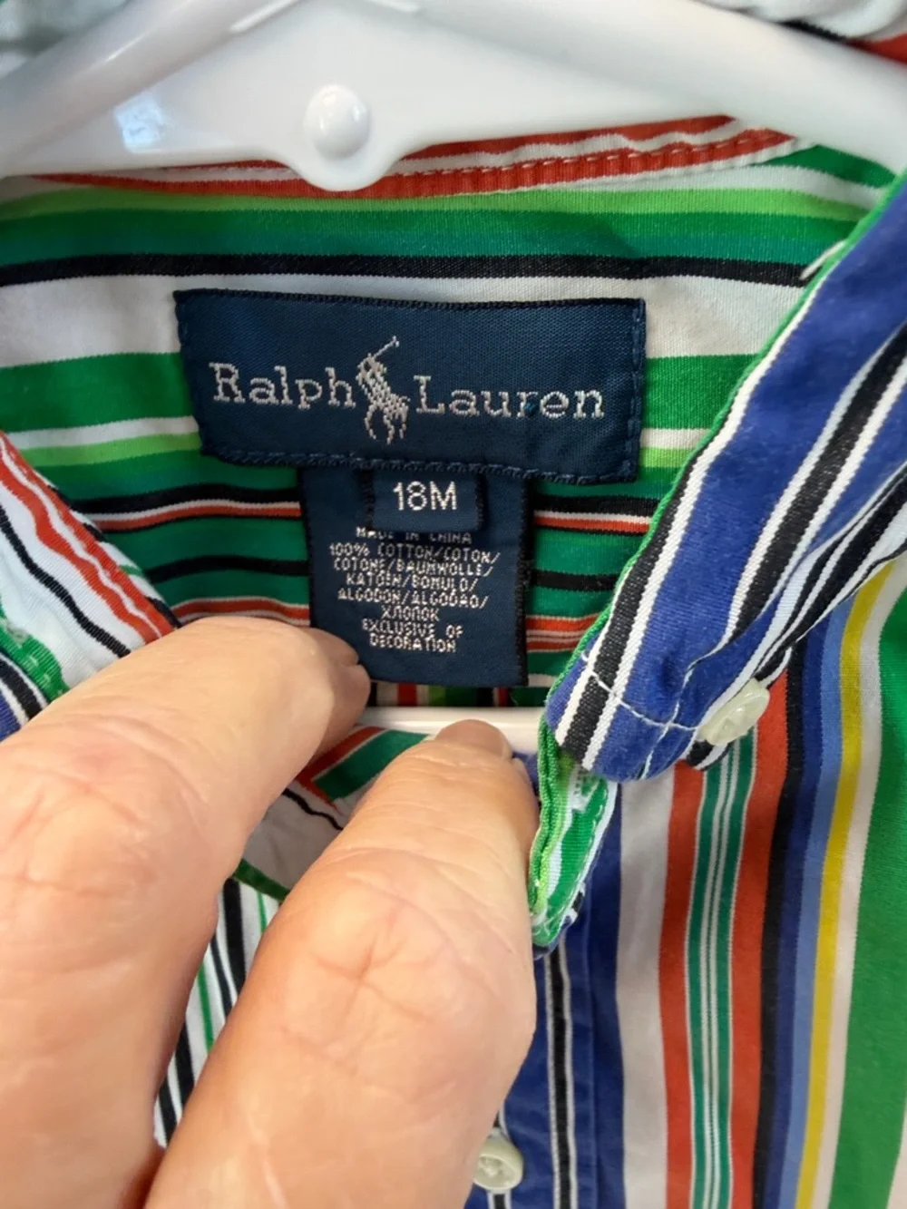 Ralph Lauren Multicolor Striped‎ Button-Down Shirt